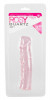 Нежно-розовый гелевый фаллоимитатор Rosy Quartz - 18 см.