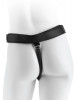 Кофейный страпон Strap-on Harness Cock - 15,2 см.