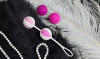 Розовые вагинальные шарики Geisha Balls 2