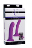 Набор из 2 фиолетовых насадок для пояса харнесс Incurve Silicone G-spot Duo Dildo Set