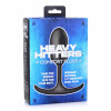 Черная анальная пробка с утяжелением Premium Silicone Weighted Anal Plug Medium - 14 см.